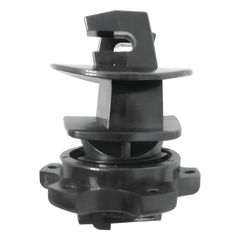 Aislador de Paso para Varilla 6-14 mm / Rosca Uso Rudo / Resina Virgen / Proteccion UV / Cercas Electrificadas