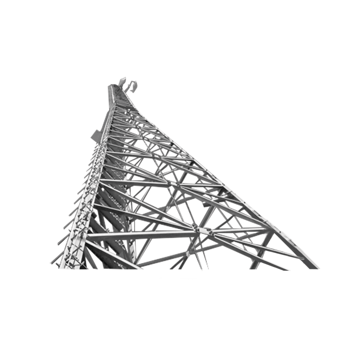 Torre Autosoportada. 140ft (42.7m) SuperTitan S610 Galvanizada (incluye anclaje)