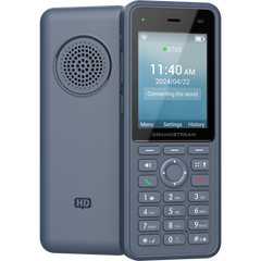 Teléfono IP Wi-Fi Inalámbrico WP836 / Wi-Fi 6 Doble Banda / IP69K Resistente a Exteriores / Batería 3000 mAh / 4 Conferencias / Bluetooth Integrado / USB Tipo C / Compatibilidad con Códec Opus HD