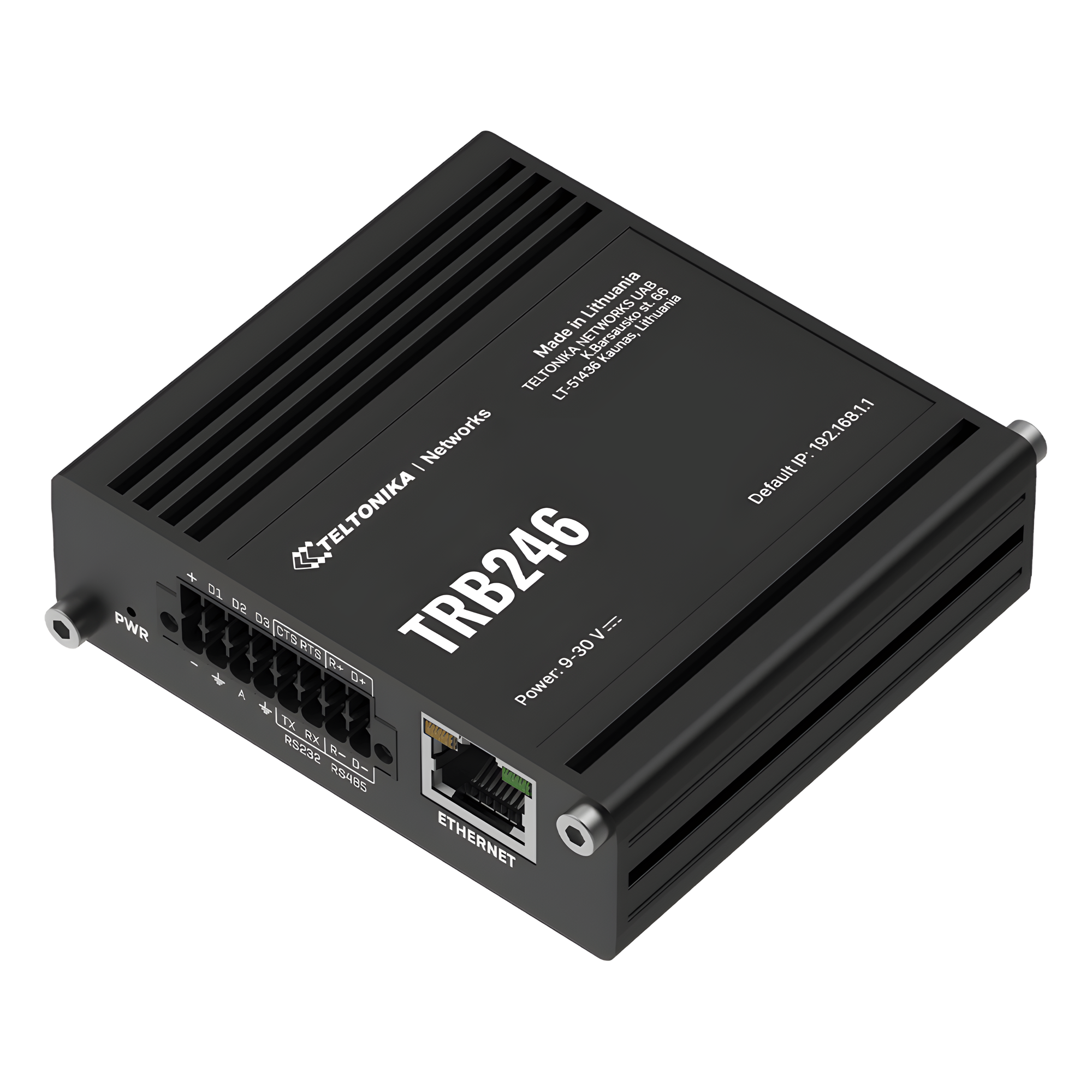 Gateway IoT Industrial/ Doble SIM 4G/ conexión RS232-RS485/ 1 Puerto configurable LAN-WAN