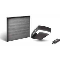 Kit Puerta de Garage 20x9 Pies / Insulada 43 mm / Motor FS1000M 1/2 HP / Interfaz WiFi ACCESSWIFI / Extensión de Riel / Incluye 3 Controles