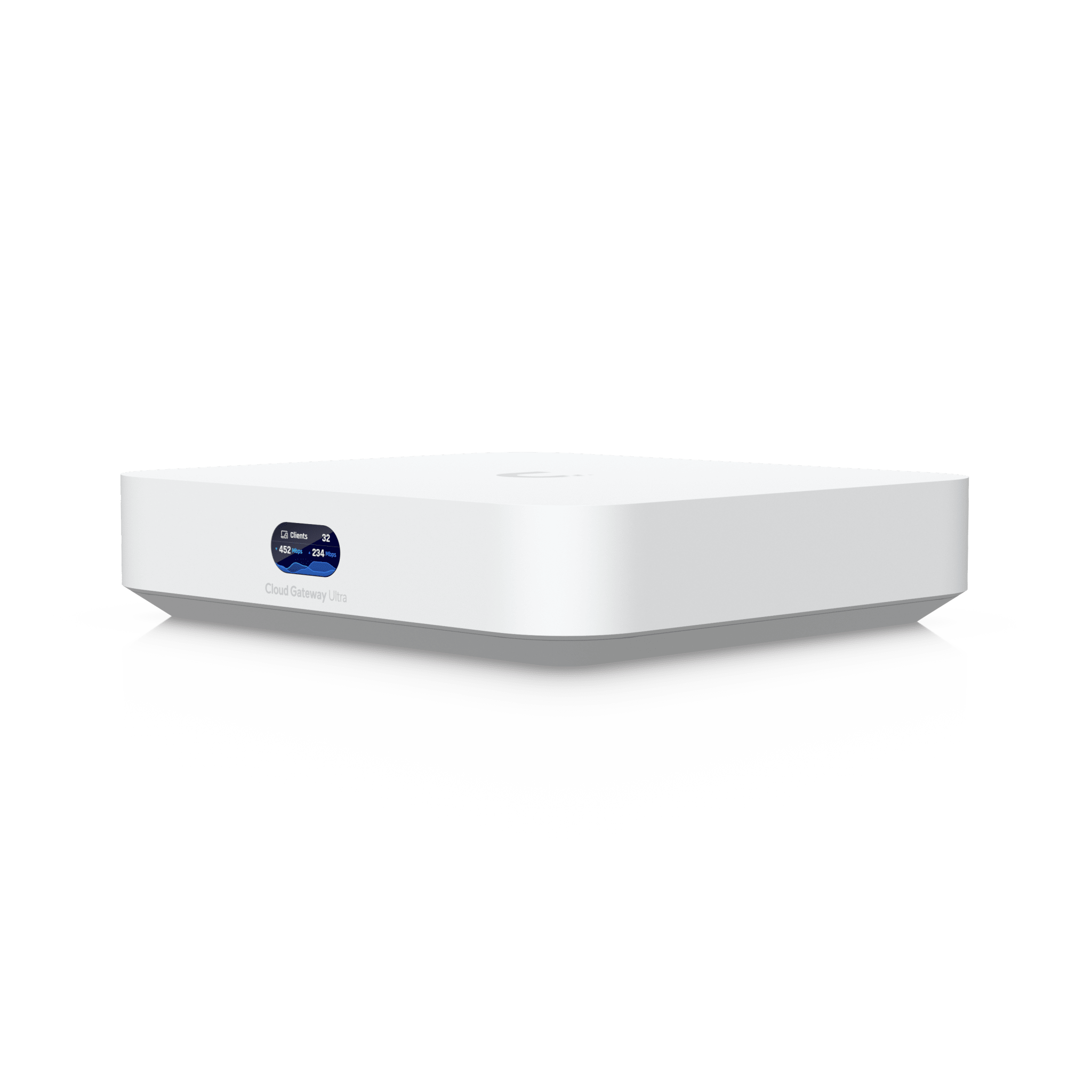 UCG Ultra Cloud Gateway Compacto con Soporte para  hasta 30+ Dispositivos UniFi, 300+ Clientes, Enrutamiento IDS/IPS de 1 Gbps y Balanceo Multi-WAN