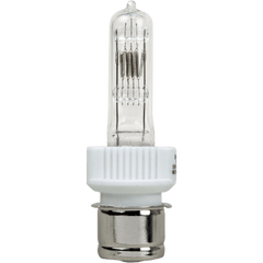 Lámpara Halógena de Cuarzo / 500W / 120V / 3,861,000 Candela / Haz 3.0° x 5.4° / Base Prefoco Medio / Vida 500 Horas