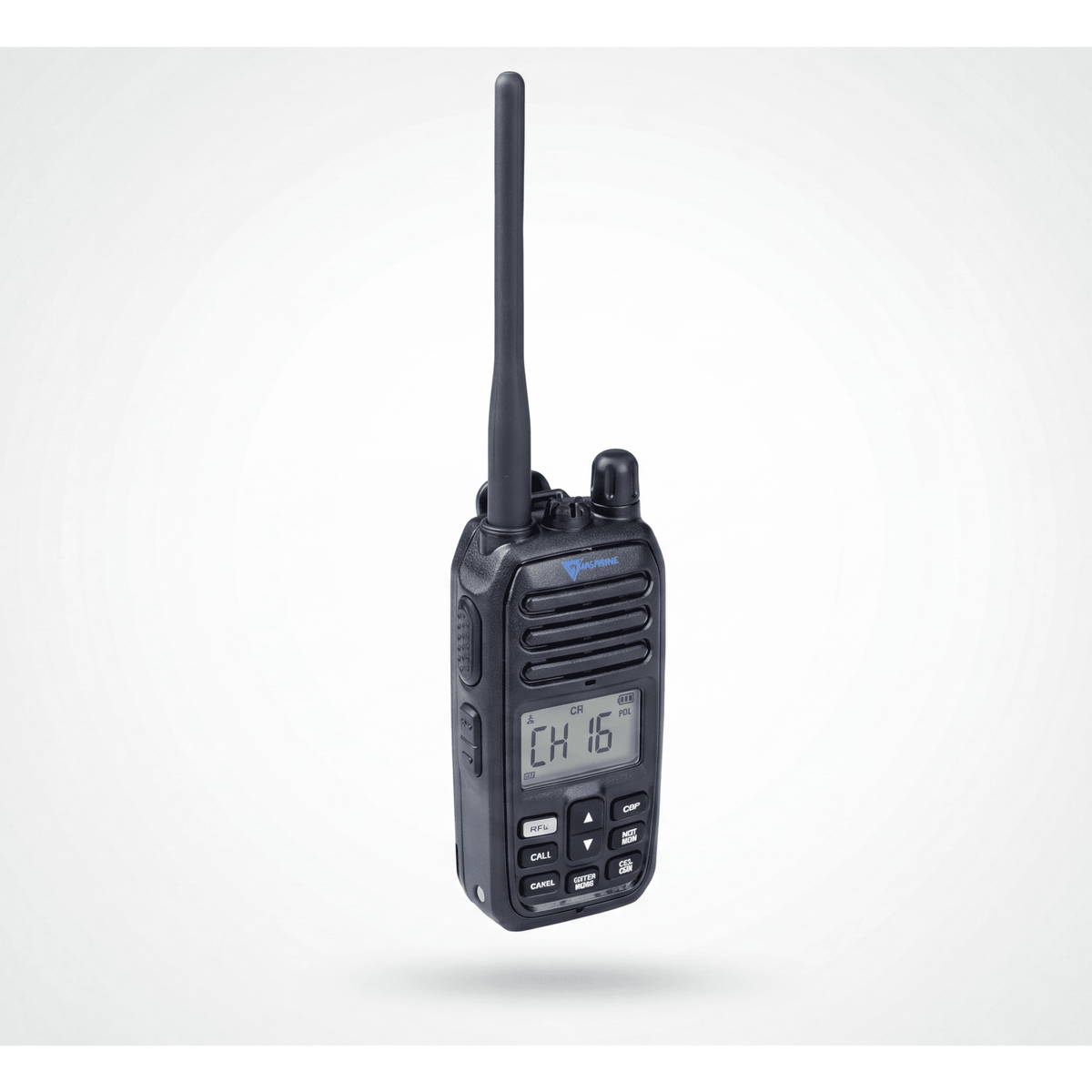 Radio Portátil Marino VHF / Sumergible IP67 / Luz Activada por Agua / NRC Reducción de Ruido / Dual-Watch / 5W / FM (F3E)