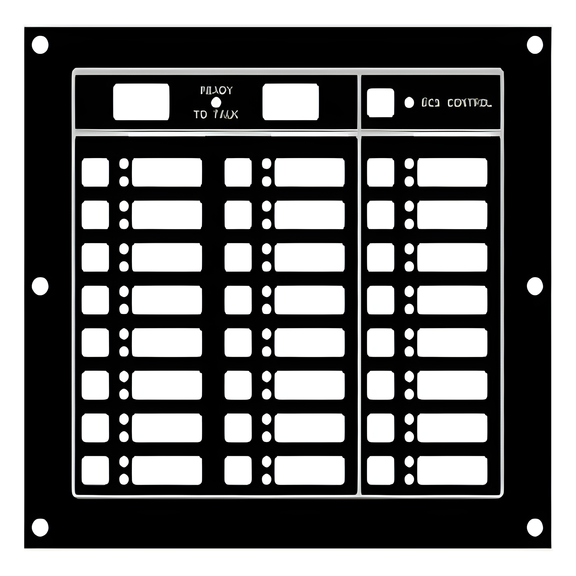 Expansor de 24 Switches para paneles de la serie ECS