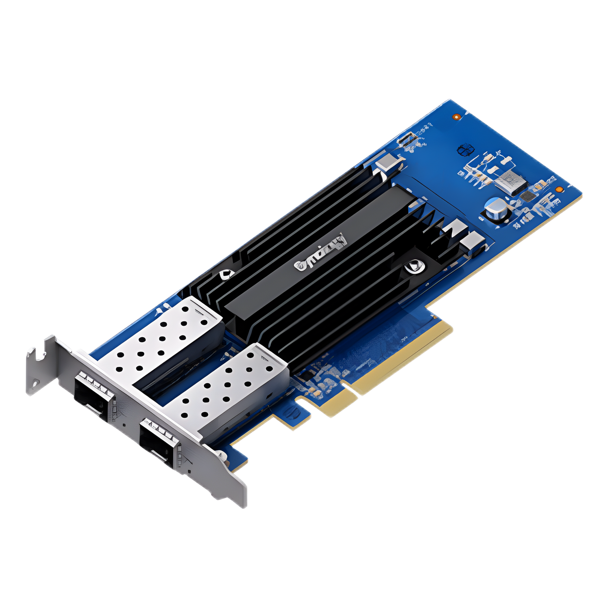 Adaptador de Red SFP28 de 25 GbE de Doble Puerto | Compatible con Synology | PCIe 3.0 x8 | SFP28 SR y LR | Link Aggregation | Garantía de 5 Años.