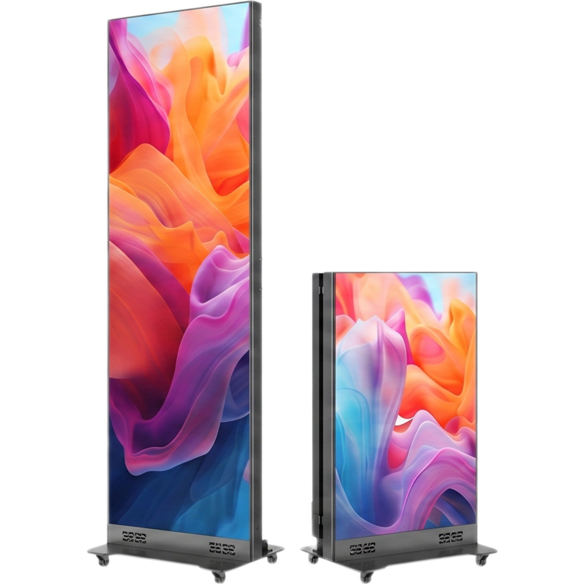 Poster LED Plegable COB / Pixel Pitch 1.8 / Tecnología Flip-Chip COB / 600 nits / 10000:1 Contraste / 3840 Hz Refresh