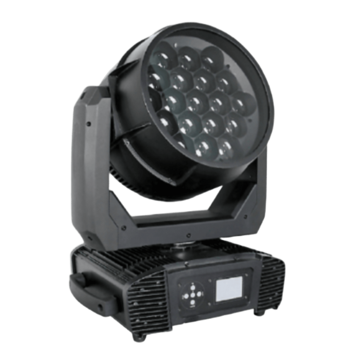 CABEZA MOVIL TIPO WASH DE 19 LEDS A 40 WATTS C/U | A PRUEBA DE AGUA | IP65