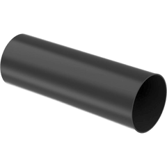Tubo termo retráctil de pared delgada Dry-shrink, color negro, 1.2 mts.