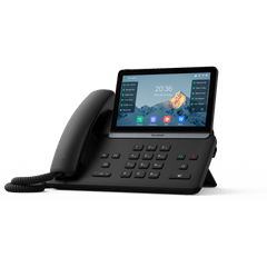Teléfono IP Ejecutivo SIP-T87W de Yealink con Pantalla Táctil Ajustable de 7 Pulgadas Wi-Fi 6 Bluetooth 5.0 y Cancelación de Ruido por IA