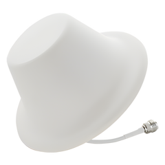 Antena Tipo Domo, 698-960/1710-2700 MHz, 2/4 dB, conector N Hembra.