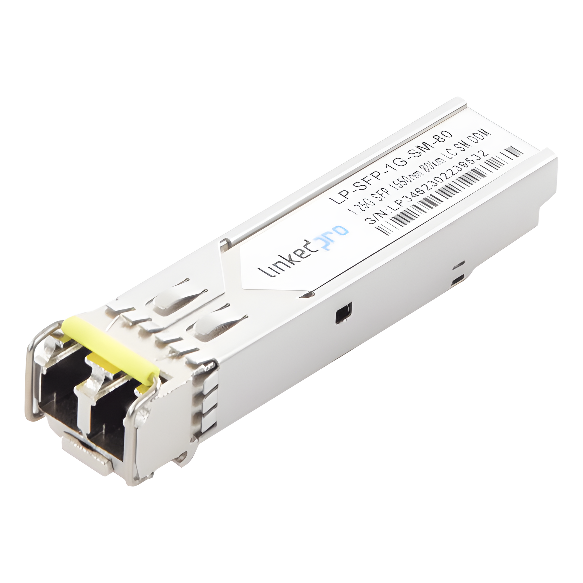 Transceptor Óptico SFP (Mini-Gbic) / Monomodo 1550 nm / 1.25 Gbps / 1000BASE-ZX / Conectores LC/UPC Dúplex / DDM / Hasta 80 km