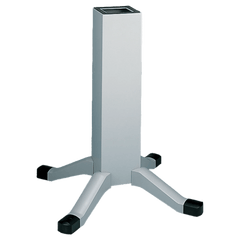 Pedestal de Acero con Patas para Gabinete HMI / 914 x 102 x 102 mm / Acero Suave / Pintura en Polvo Gris ANSI 61 / Altura Ergonómica 914 mm (36 in)