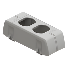 Porta equipamiento linea X universal para canaleta DX10000.00