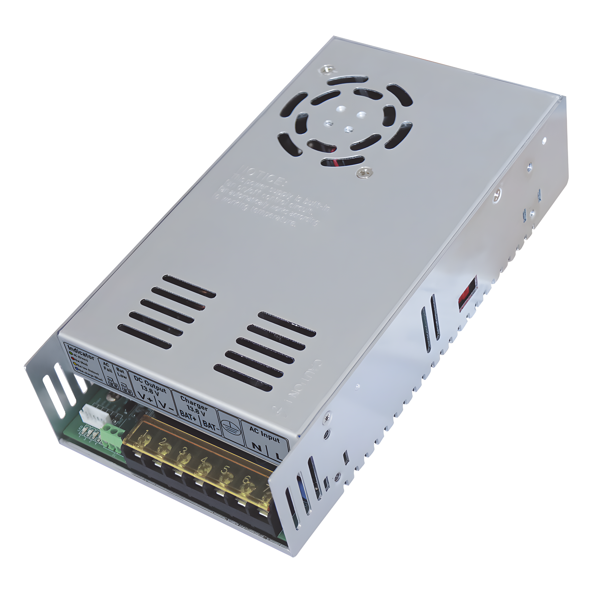13.8 VCC @ 30 A / Fuente de alimentación / Capacidad de baterías  de respaldo de 12 Vcc desde 4.5 hasta 40 Ah