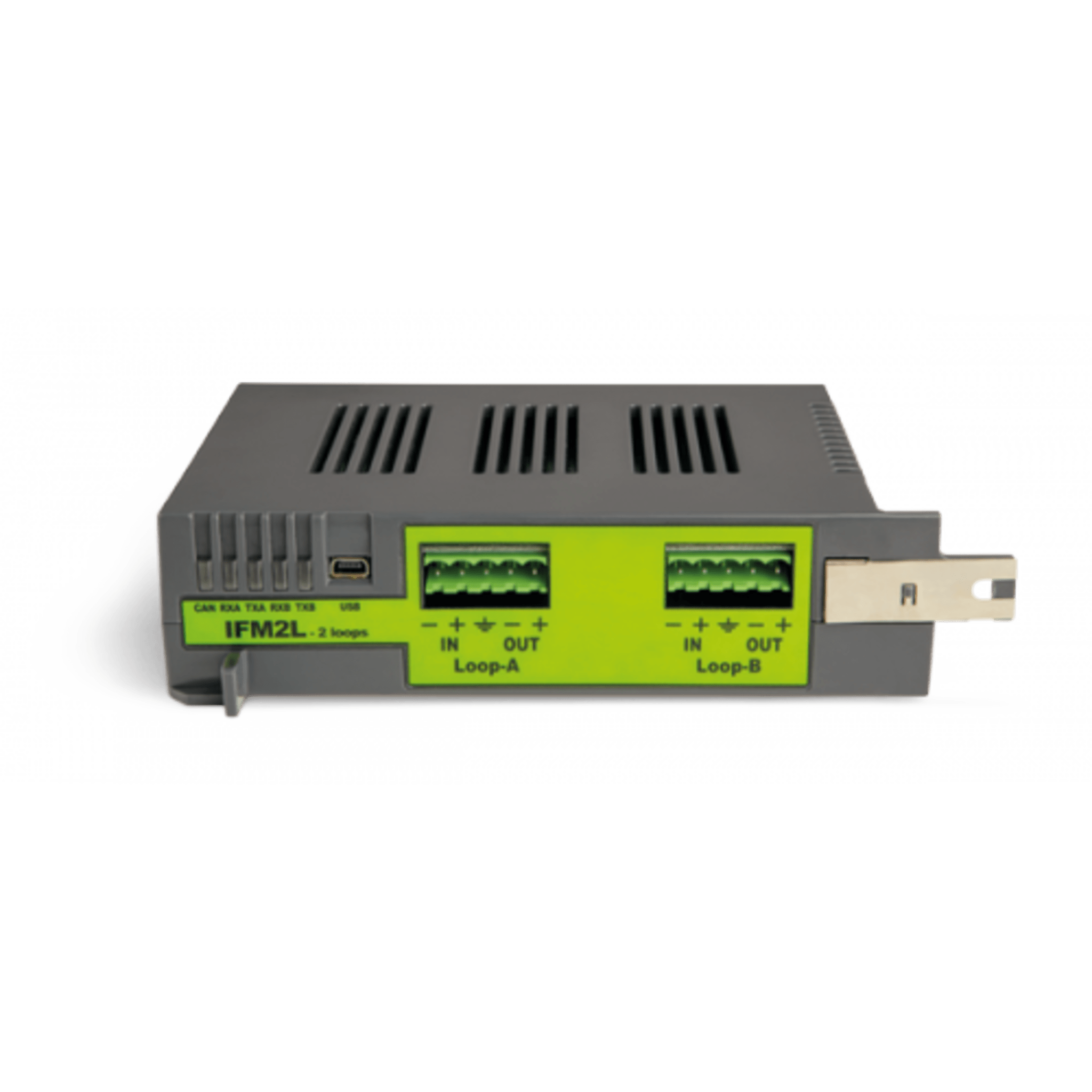 Módulo Expansión 2 Lazos | Control 240 Dispositivos por Lazo | Tecnología Open Loop® | Protocolos Inim-Argus-Apollo