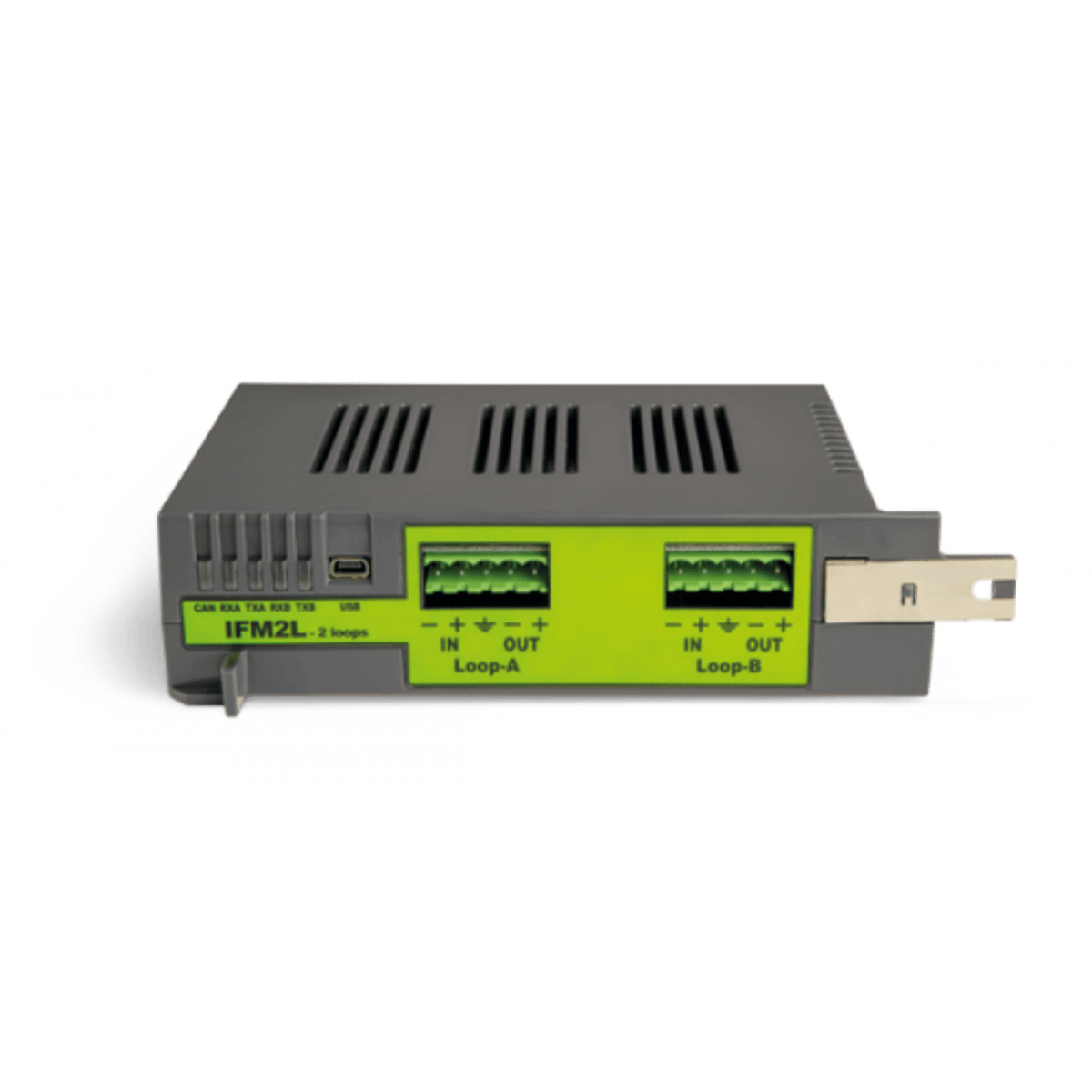 Módulo Expansión 2 Lazos | Control 240 Dispositivos por Lazo | Tecnología Open Loop® | Protocolos Inim-Argus-Apollo