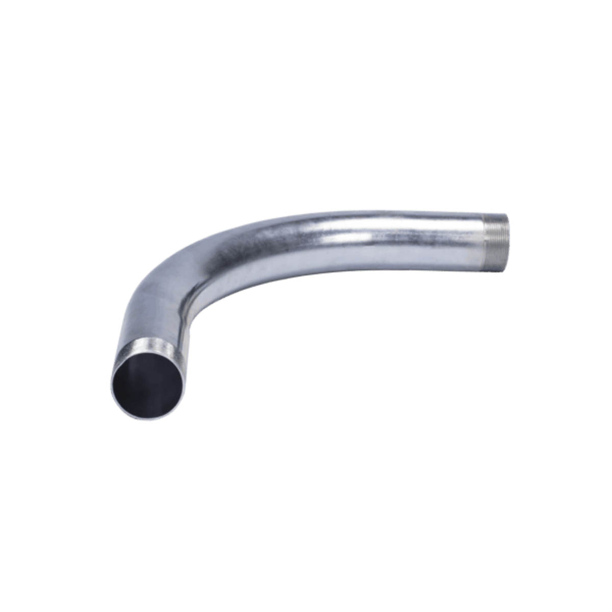 Codo de 1/2" ( 13 mm) para Tubo Pared Gruesa (IMC) / Galvanizado / Etiqueta Amarilla.