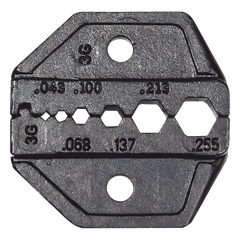 Matriz Ponchadora para RG58, RG59, RG62 y RG174. Compatible con Pinza Ponchadora VDV200-010
