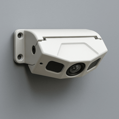 Cámara AHD para Punto Ciego Vehicular CA46 / Resolución 2MP 1080p @ 30fps / Lente 1.8mm 160° HFOV / 4 LEDs Infrarrojos / Diseño Magnético sin Perforación / IP67 / Alimentación PON DC12V / Detección de &