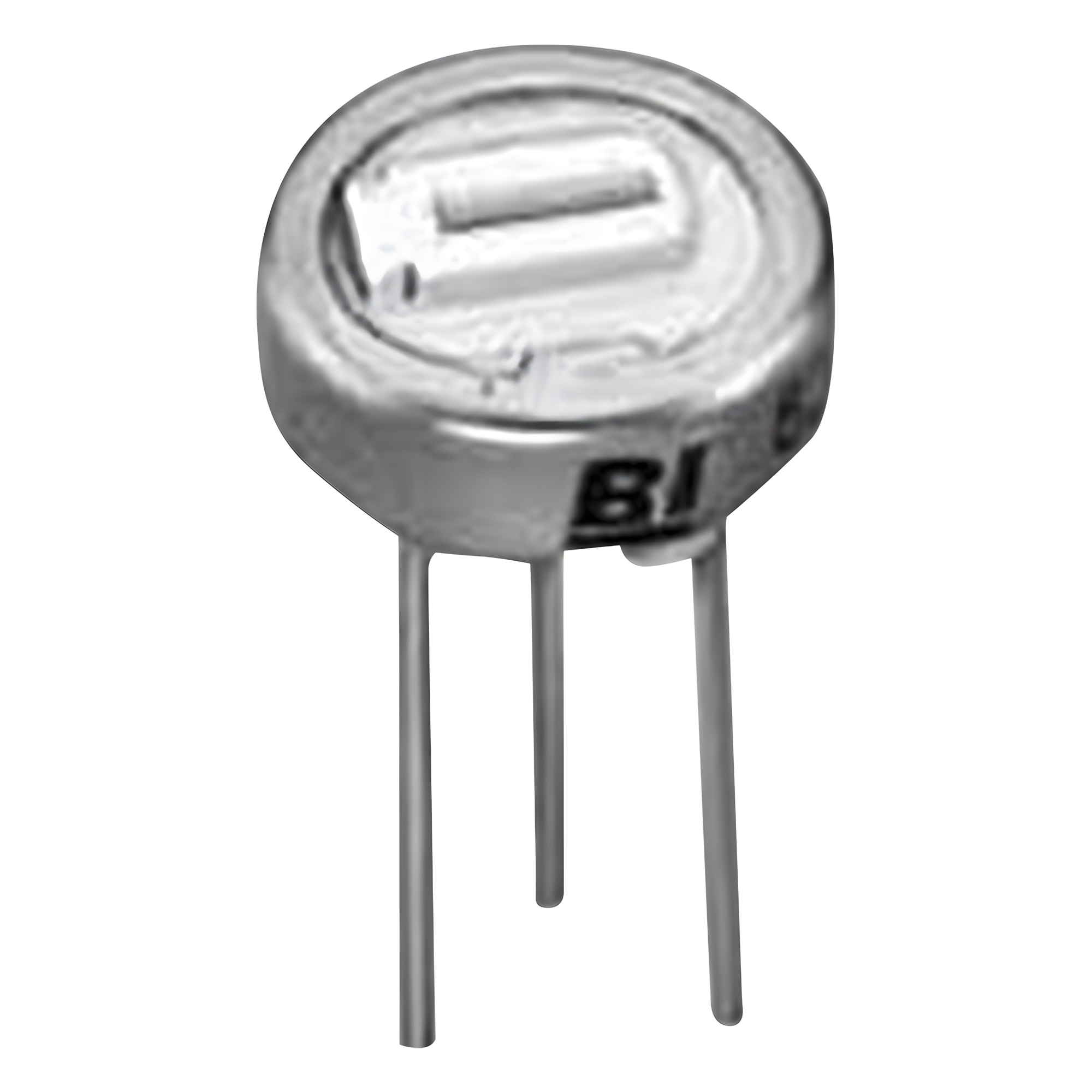 Potenciómetro Trimmer 200 Ohm, 6.35 mm, 1 Vuelta, 1/2 Watt.