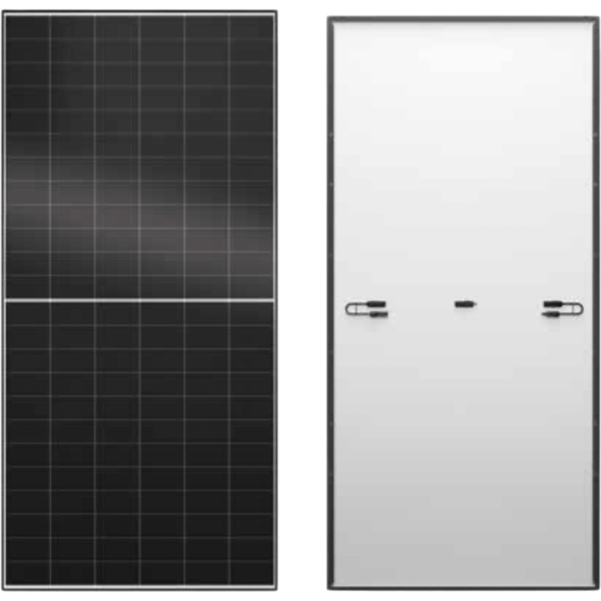 Panel Solar ANTIGLARE 650 W / LONGi Hi-MO X10 Guardian / Monocristalino BC-Cell / 24.1% Eficiencia / Vidrio Templado Baja Reflexión / 2382x1134x30 mm (93.8x44.6x1.2 in) / Garantía Potencia 30 Años