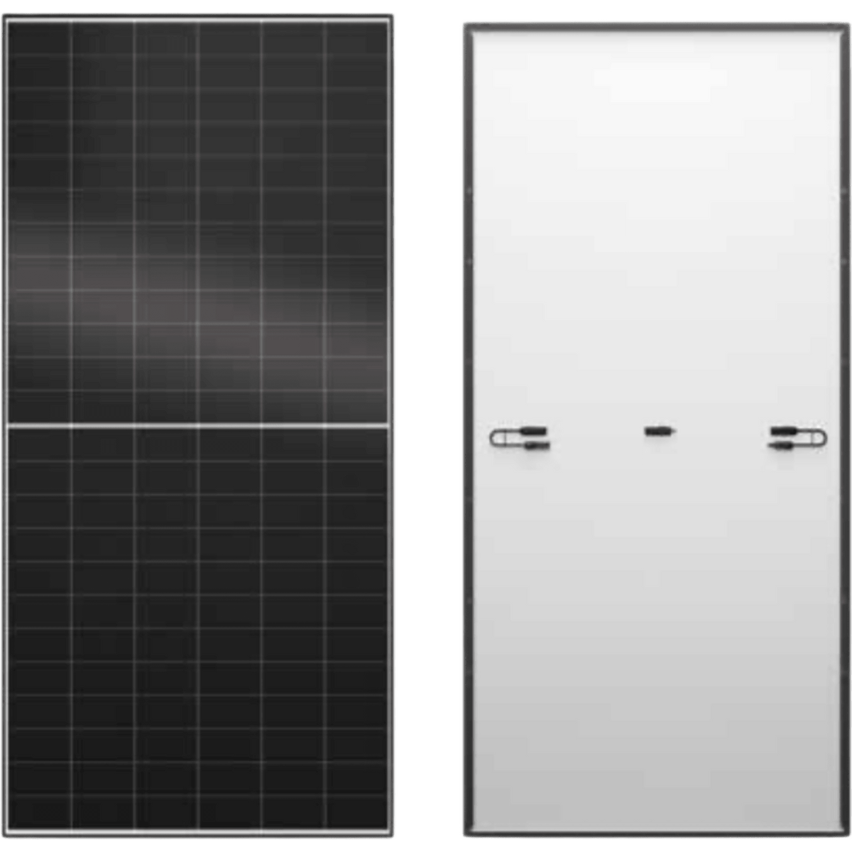 Panel Solar ANTIGLARE 650 W / LONGi Hi-MO X10 Guardian / Monocristalino BC-Cell / 24.1% Eficiencia / Vidrio Templado Baja Reflexión / 2382x1134x30 mm (93.8x44.6x1.2 in) / Garantía Potencia 30 Años
