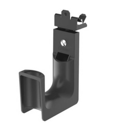 Sujetador STRONGHOLD tipo J (J-Hook), grosor de Brida 1/2", para Viga instalada con Martillo, hasta 46 Cables Cat6, Nylon 6.6 Metal, Color Negro, 1 pieza