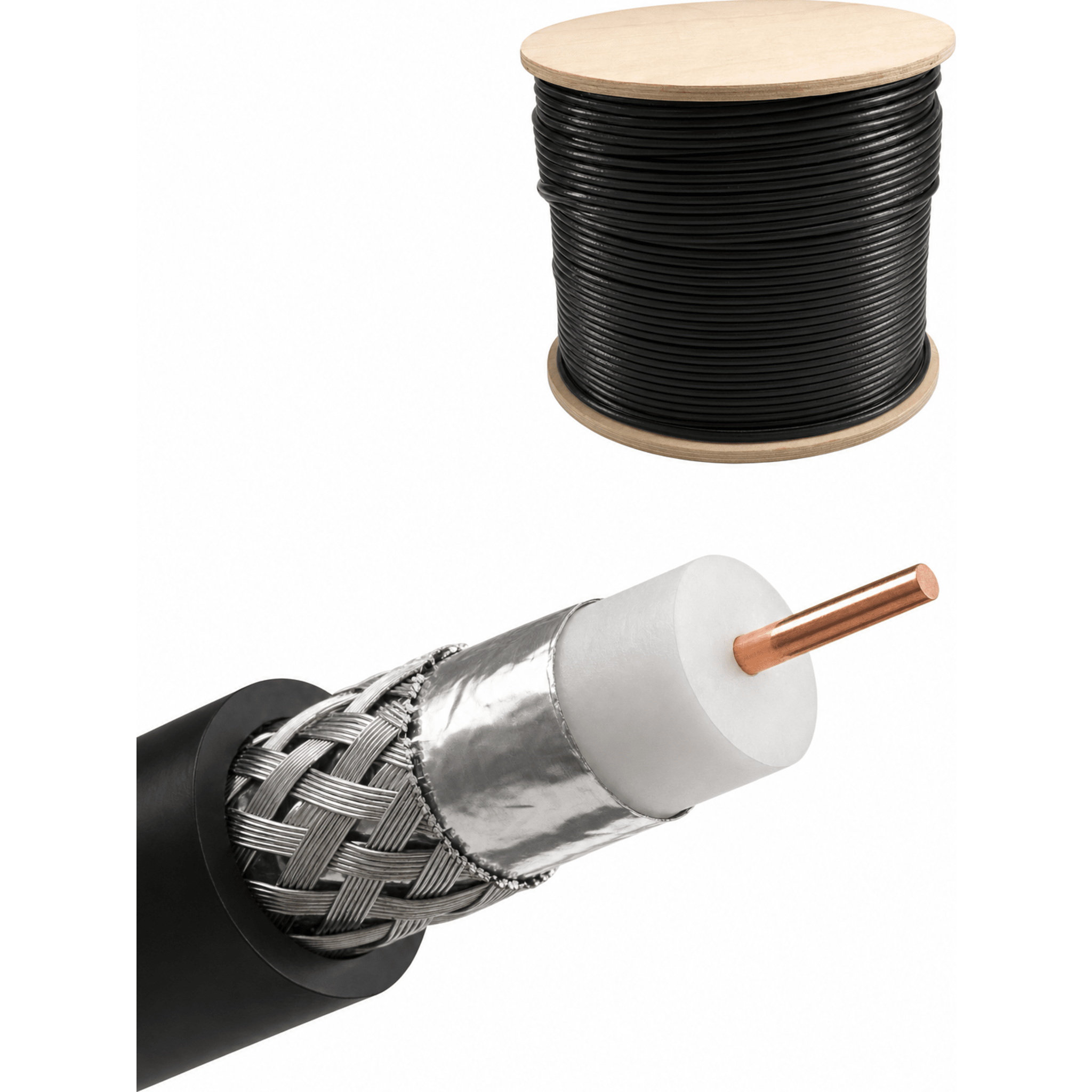 Rollo de 100 Metros de LP400 de 50 Ohms | Cable Coaxial Profesional