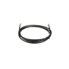 Cable de Parcheo UTP, Cat6A, 24 AWG, CM, Color Negro, 15.24 Metros (50 Pies)