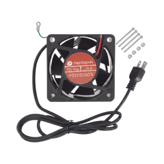 Ventilador de 110 Vca de 12 x 12 cm con Cable y Tornillería