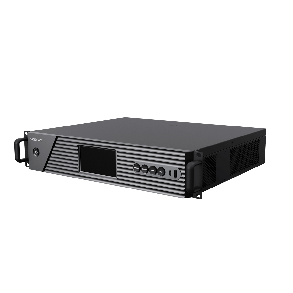 Chassis Controlador de Video Wall 6 Slots / 2U Rack / Hasta 6 Tarjetas (Entrada y Salida de Video) / 4K Ultra HD / Hot-Swappable / Touch LCD 4.5" / Genlock Sync
