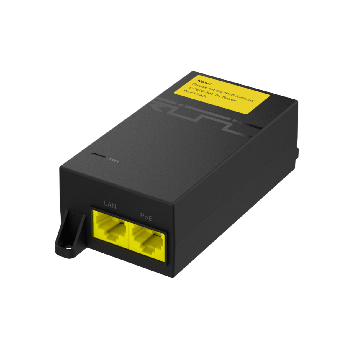 Inyector PoE Pasivo Gigabit 1G (52 V - 0.6 A - 30 W), compatible con cualquier Access Point Ruijie Reyee