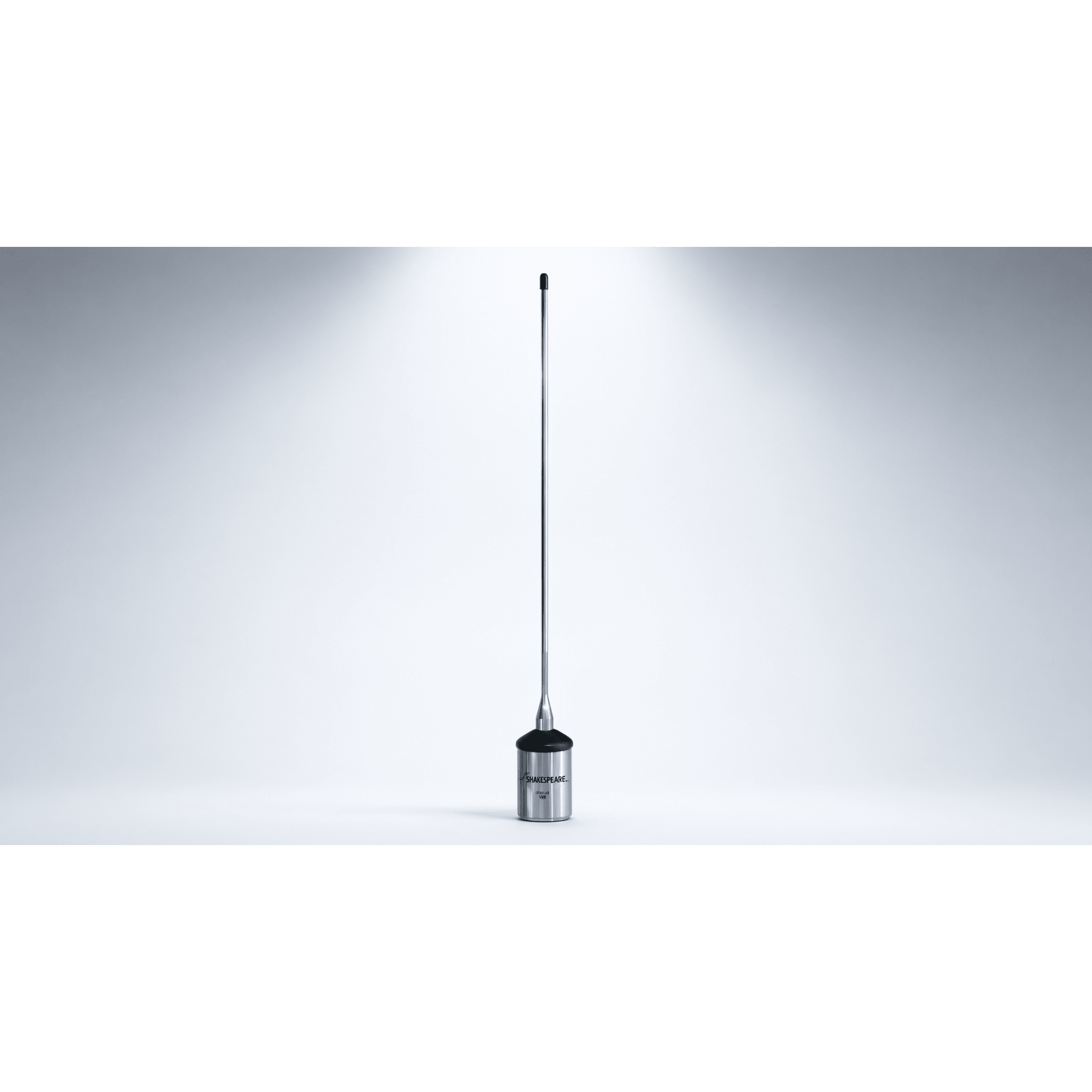 Antena Marina VHF SHAKESPEARE 5241-R / Látigo Acero Inoxidable / 3 dB / 50 W / Bobina Sellada / Cable RG-58 4.5 m (15 ft) / 1.02 m (3.3 ft) / Banda Marina VHF
