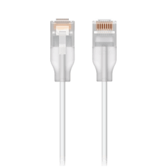 Patchcord UniFi Etherlighting? de 2 Metros (6.56 Pies), hasta 10G / Soporta hasta PoE+++ / Conector RJ45 Transparente para Mejores Efectos de Luz con Switches USW PRO MAX