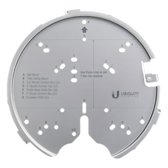 Montaje profesional para Access Points UniFi de plato (AC-PRO/AC-LR/AC-HD/U6-LR/U6-PRO/otros).