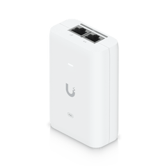 Adaptador PoE+ 2.5G / hasta 30 W / 48V 0.65A / (2) Puertos RJ45 MultiGigabit 2.5G / Salida PoE+ / LED Indicador / Ideal para APs UniFi WiFi 7 / / Protección contra Sobretensiones