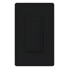 Switch acompañante Maestro para controlar una carga desde varios puntos con un switch multilocalización, 120 V, cableado de 3 vías estándar, acabado satinado Midnight