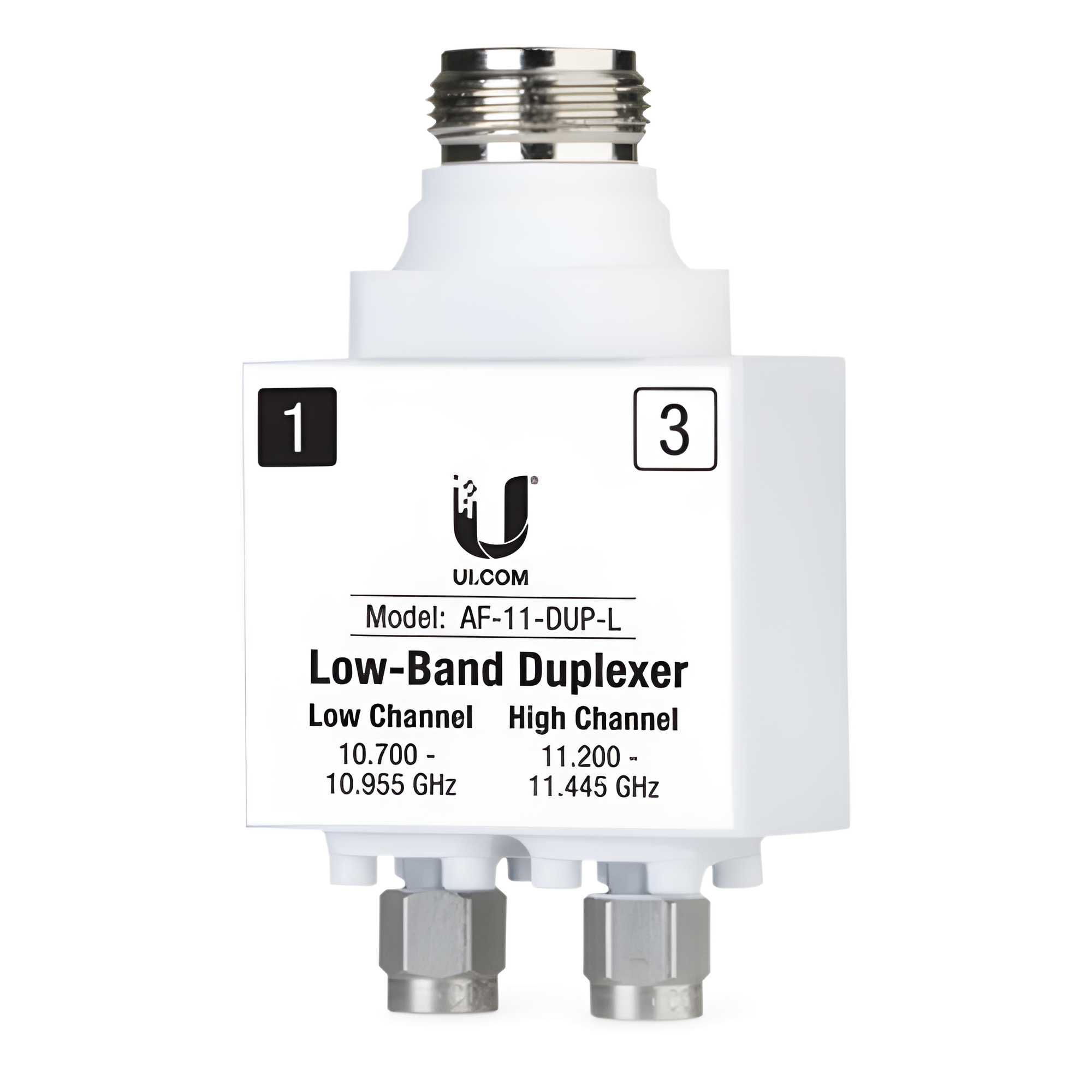 Duplexer para AF-11, banda licenciada de 11 GHz de banda baja (10.700-10.955 GHz y 11.200-11.445 GHz)