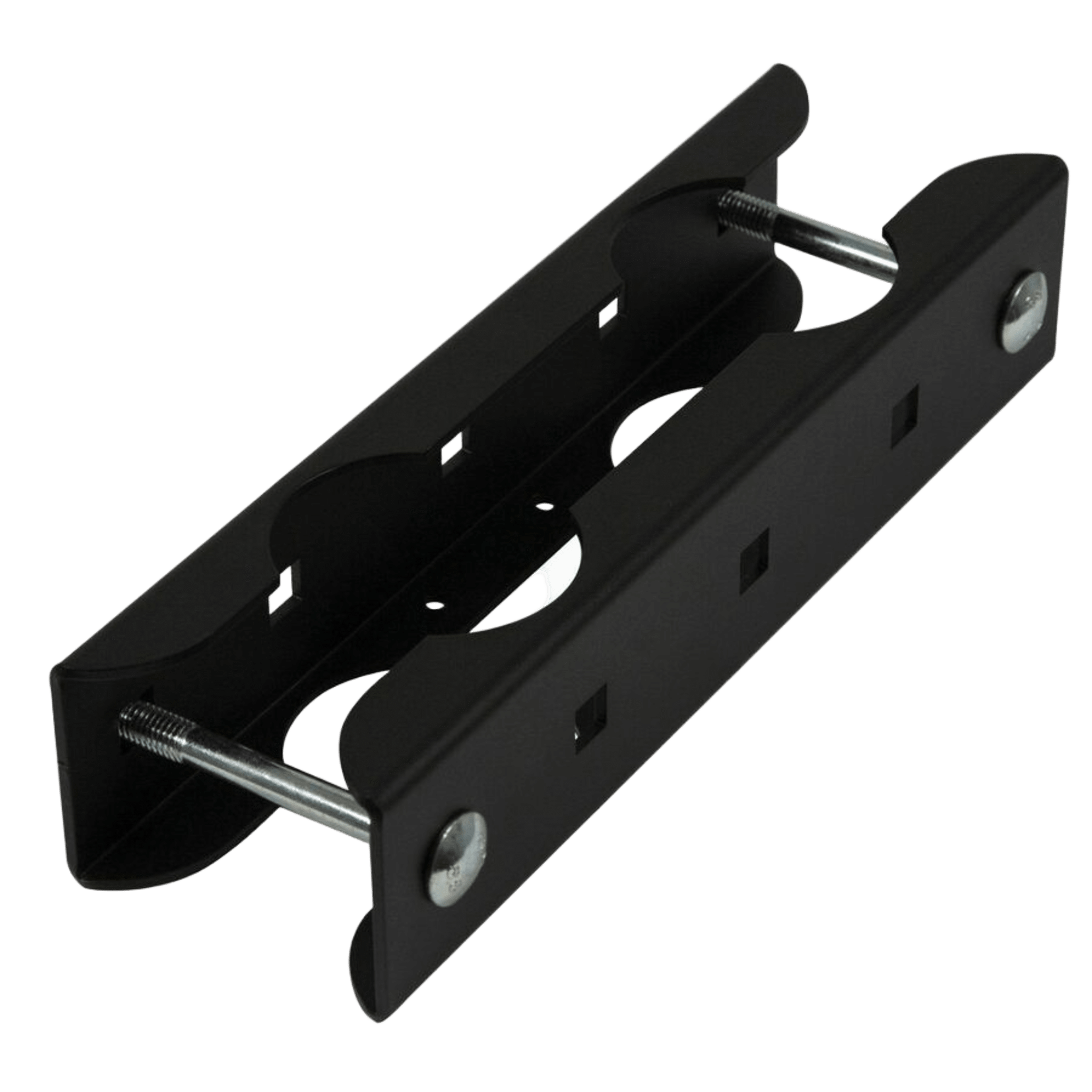 Soporte Modular de Apilamiento para Pantallas / Poste Dual 2" (50mm) / Capacidad 422 lb (192kg) / Pantallas 46" a 90" / Seguridad con Tornillos Adicionales / Sistema Modular