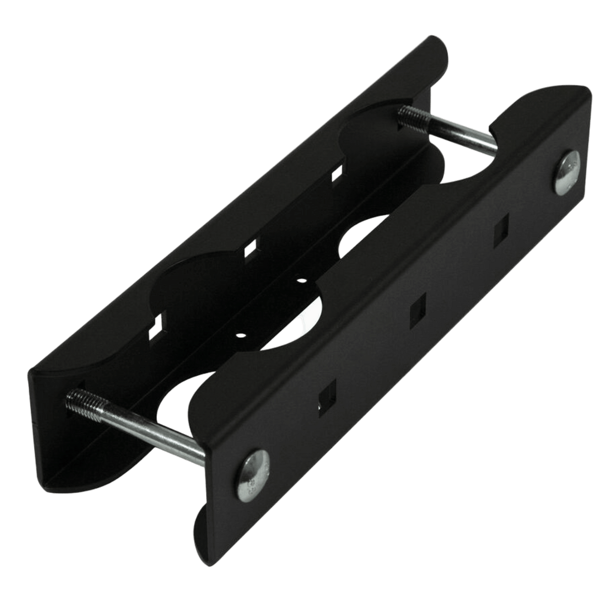 Soporte Modular de Apilamiento para Pantallas / Poste Dual 2" (50mm) / Capacidad 422 lb (192kg) / Pantallas 46" a 90" / Seguridad con Tornillos Adicionales / Sistema Modular