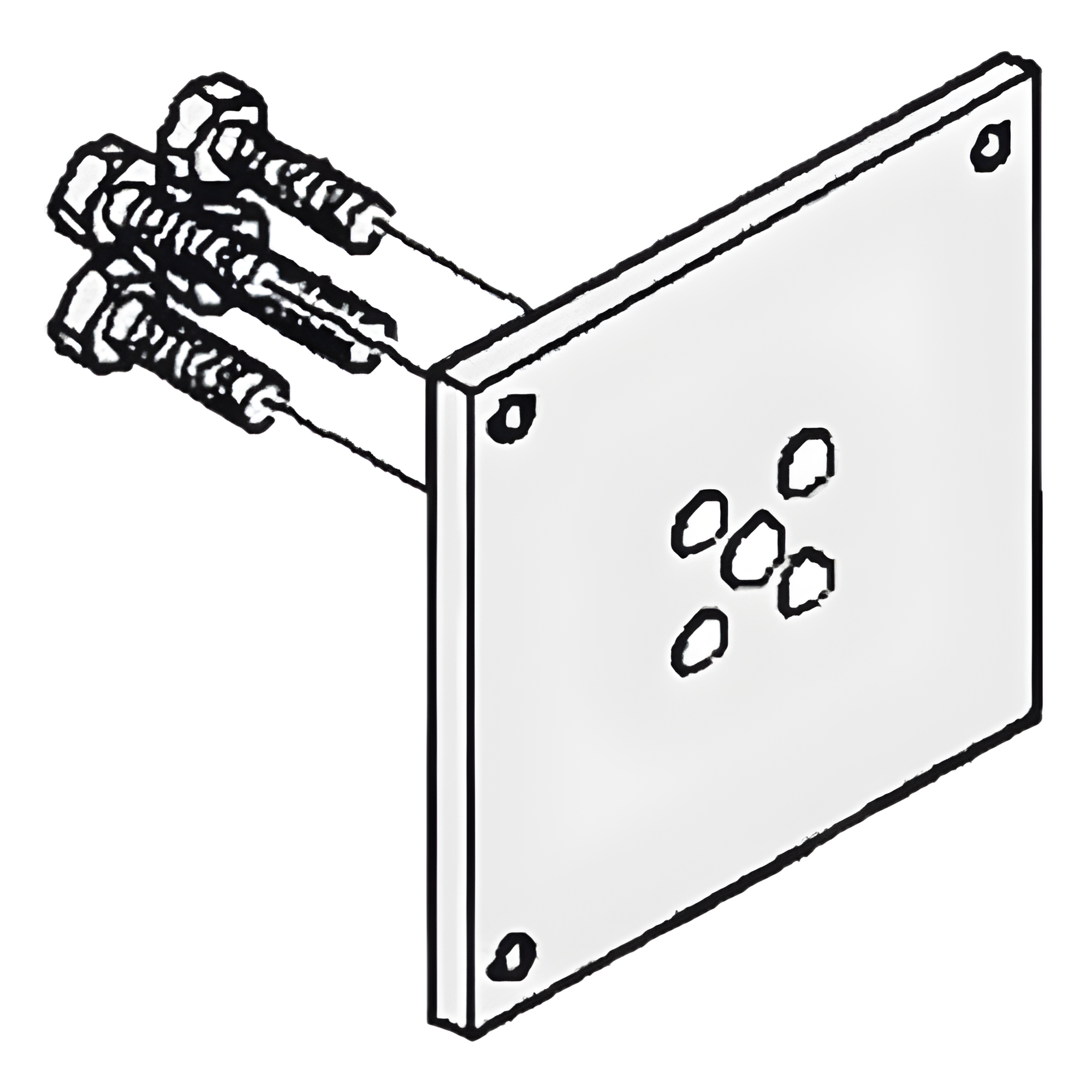 Refaccion para barreras CAME / Placa intermedia / compatible con barreras KXBGG4M / G3750