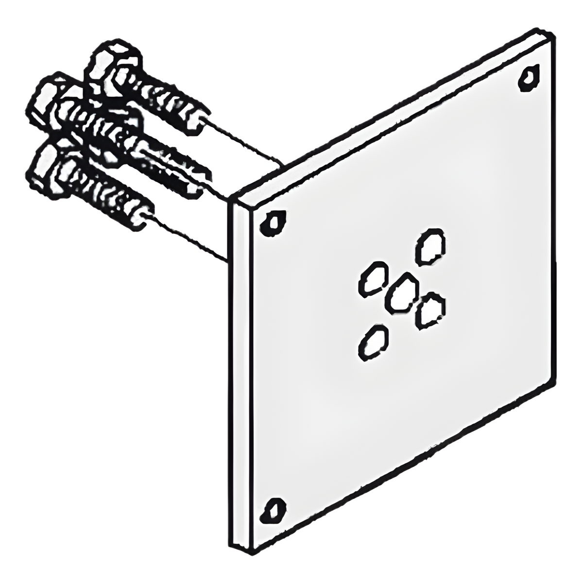 Refaccion para barreras CAME / Placa intermedia / compatible con barreras KXBGG4M / G3750