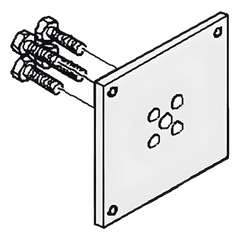 Refaccion para barreras CAME / Placa intermedia / compatible con barreras KXBGG4M / G3750