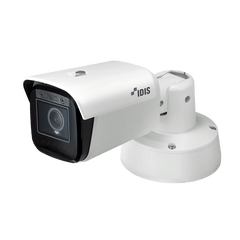 Cámara IP Turret Edge AI Plus 8MP (4K) / Sensor CMOS 1/1.8" / Lente Vari-focal Motorizado 4.3-9.8 mm / IR 60 m (196.9 ft) / IK10 IP67 / NDAA Compliant / Analítica IDLA Pro / WDR 120 dB / PoE+12V DC
