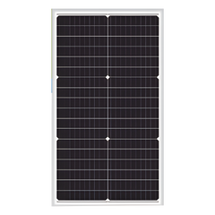 Modulo Solar 50 W, 12 Vcc, Monocristalino, 36 Celdas grado A