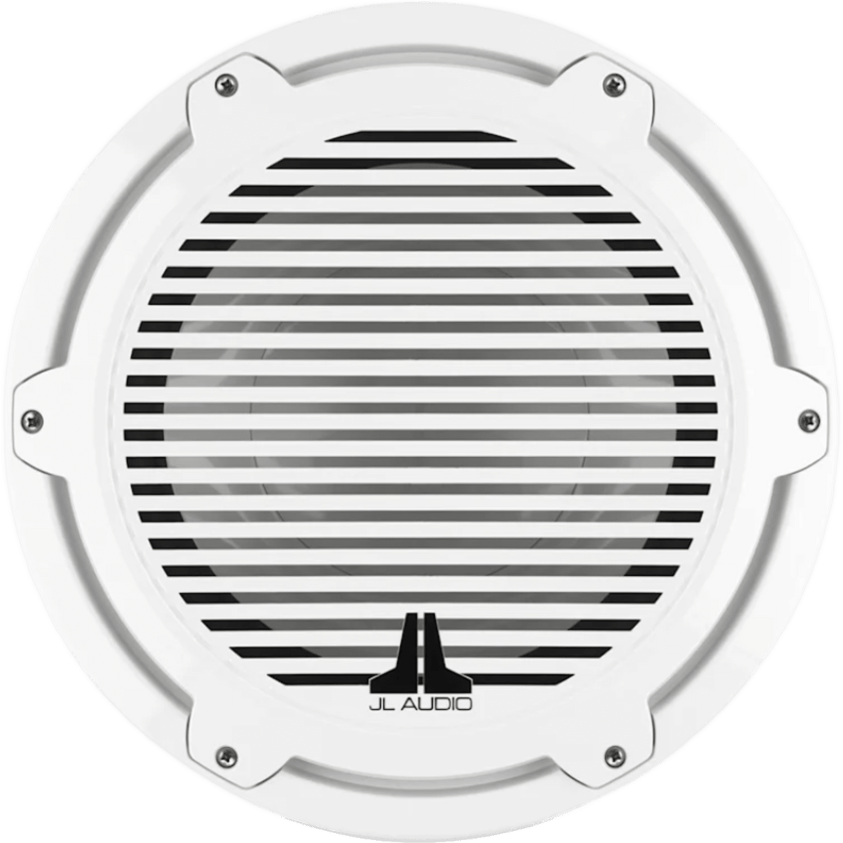 Subwoofer Náutico 12" (304.8 mm) / Rejilla Clásica Blanca / Deflector Infinito / 600 W RMS / Impedancia 4 &Omega; / Sensibilidad 86.7 dB / Bobina de Voz 4" (102 mm) / Cono de Polipropileno Relleno de Mica / Diámetro 356 mm (