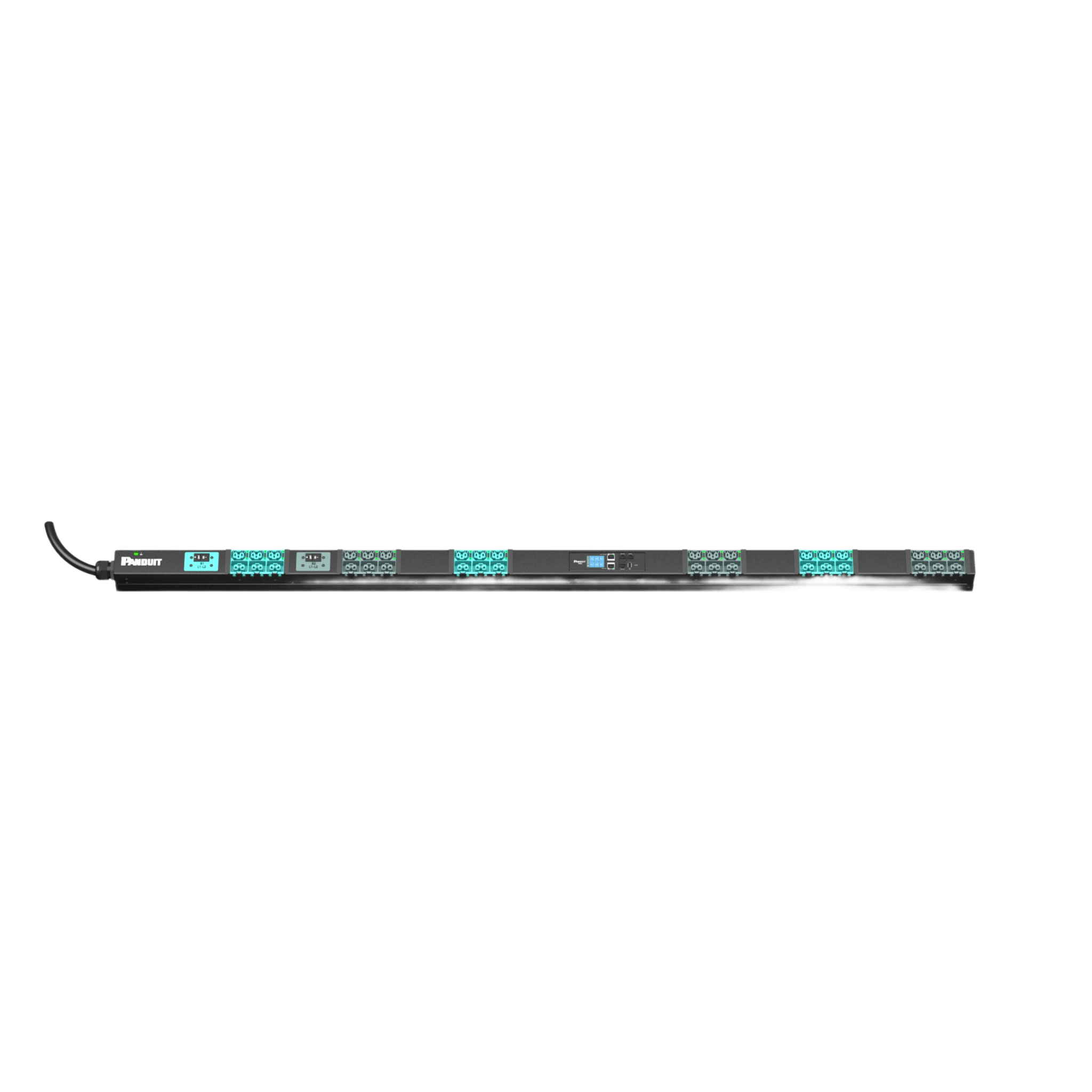 PDU EL2P Inteligente Monitoreable y Switchable (MS) para Distribución de Energía, Enchufe de Entrada NEMA L6-30P, Con 18 Salidas C13/C15 y 18 C13/C15/C19/C21, de Instalación Vertical, 208 Vca, 30 Amp