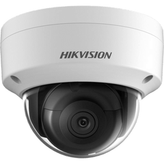 Dome Fija de Red 2 MP / Compresión H.265+ / WDR 120dB / 3D DNR / PoE / A Prueba de Agua y Vandalismo / Detección Humana y de Vehículos