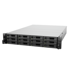 Unidad de Expansión Synology RX1225RP | 12 Bahías para Unidades 3.5" y 2.5" SATA HDD/SSD | Intercambio en Caliente | Fuente de Alimentación Redundante | Compatible con Synology DSM .